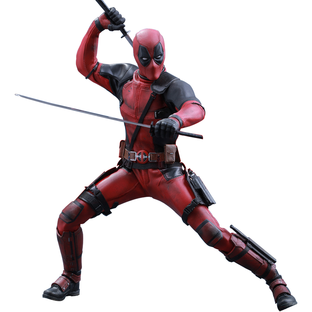 hottoys ht 死侍 deadpool小贱贱1:6 比例珍藏人偶