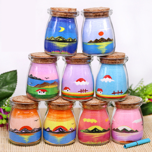 diy手工创意定制沙画瓶