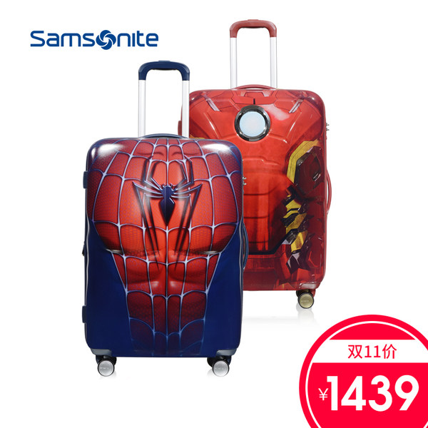 Samsonite/新秀丽经典漫威拉杆箱万向轮旅行箱时尚密码箱AD2