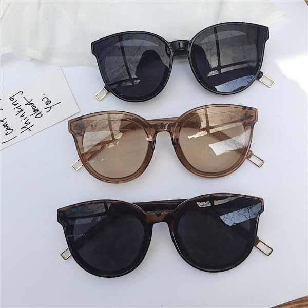 墨镜女潮2017韩国个性复古大框明星同款圆脸