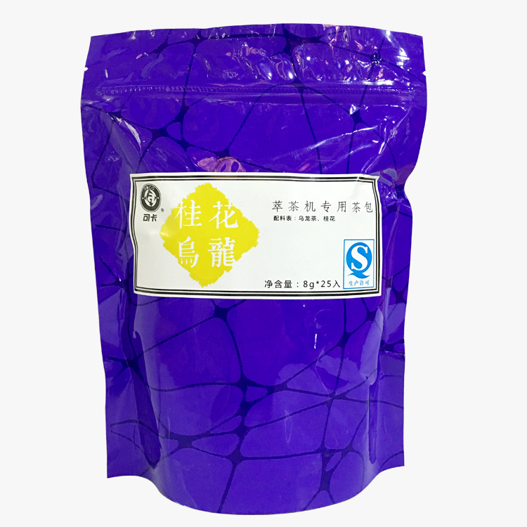 可卡桂花乌龙8克茶包御可皇茶贡茶奶盖专用萃茶专用茶包三角茶包