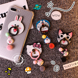 萌物小动物吊坠指环支架