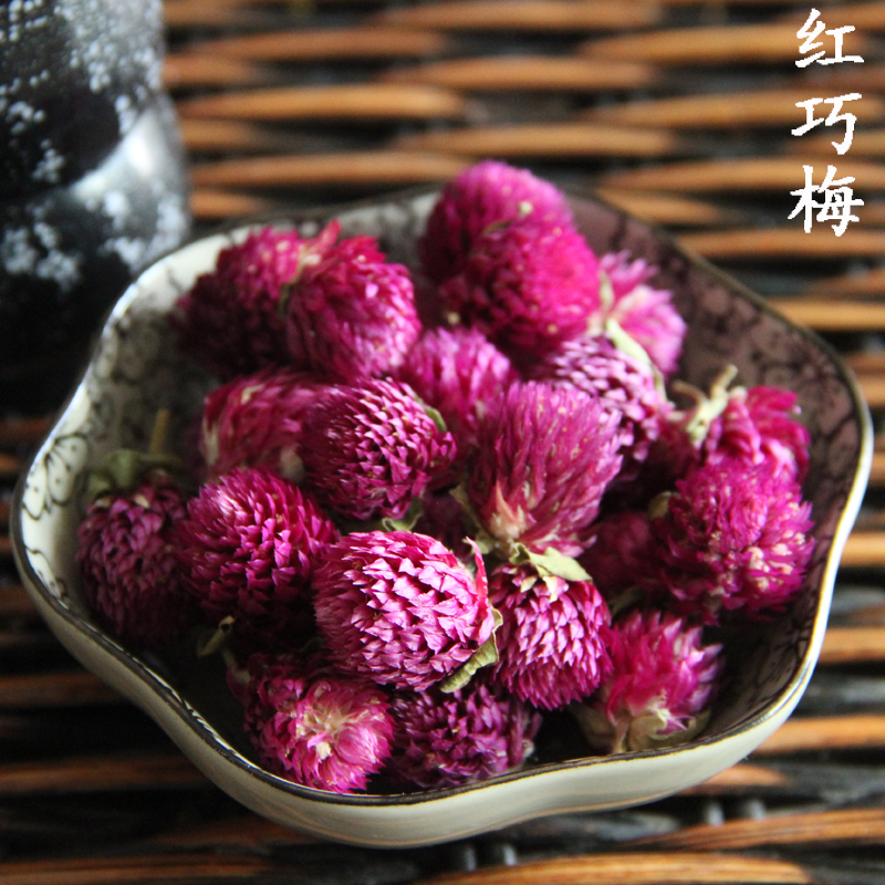 红巧梅 云南特级红巧梅茶 千日红玫瑰花茶 干花茶50g花草茶