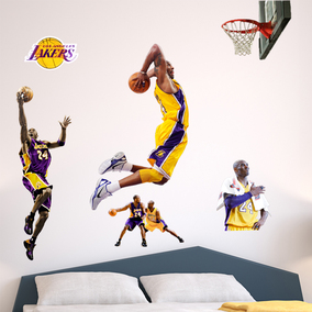 墙贴纸贴画nba男生宿舍寝室海报墙壁装饰品体育运动篮球科比乔丹