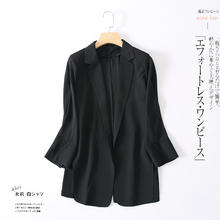 职业休闲韩版 小西装 雪纺西服防晒衣服大码 女外套夏季薄款 天天特价