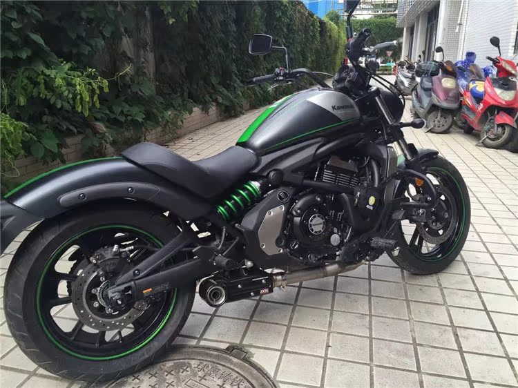 西班牙亿西尔ixil kawasaki 川崎 vulcan650 小火神改装件排气管