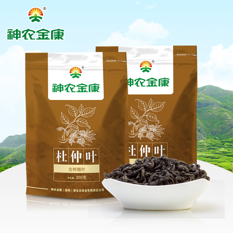神农金康野生杜仲茶  月子泡茶 非杜仲皮张家界杜仲茶  高压茶