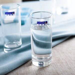 乐美雅品牌玻璃杯 茶杯水杯家用耐热杯子伊斯朗29cl(2支)