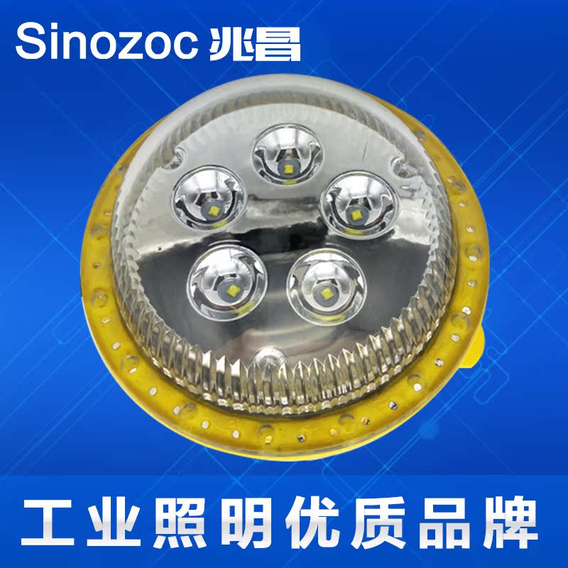 兆昌隔爆型led平台灯防爆灯10w厂房灯化工厂机器设备加油站20w