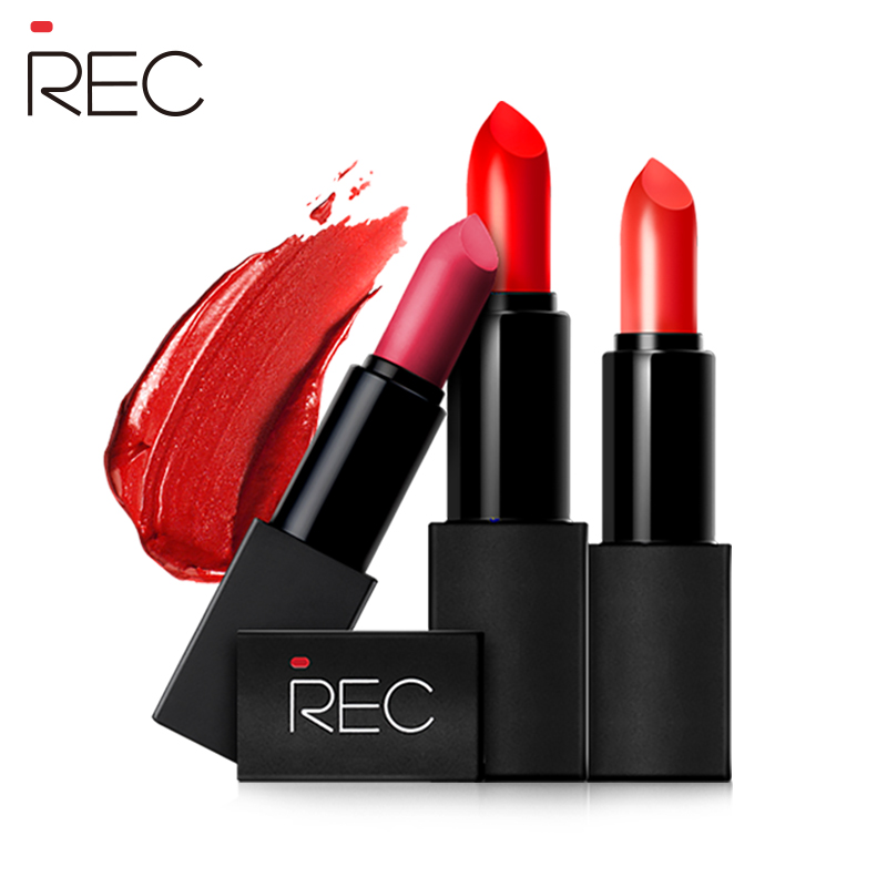 REC绒雾滋润唇膏正品雾面哑光口红咬唇多色