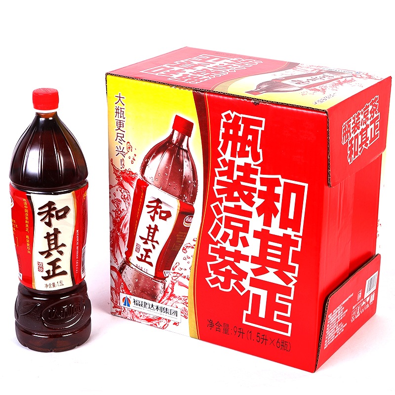 达利园和其正凉茶植物凉茶饮料1.5l*6瓶特价包邮