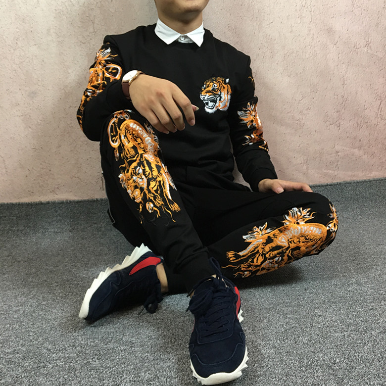 快手红人拽男同款背心三分超短裤套装韩版修身