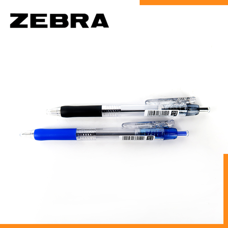 日本zebra斑马按动大补力耐用圆珠笔bn5 原子笔油笔 蓝黑红0.7mm