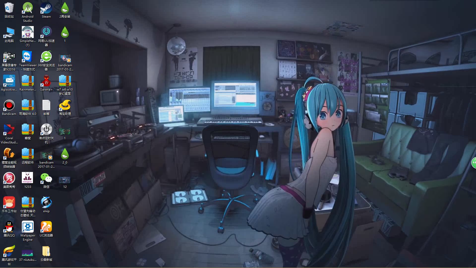 初音动态桌面 动态壁纸初音动态桌面 动态