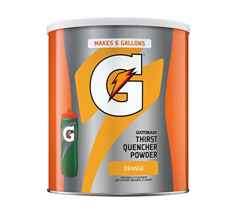 在途美国gatorade低糖佳得乐粉运动饮料冲剂柠檬味1.44kg