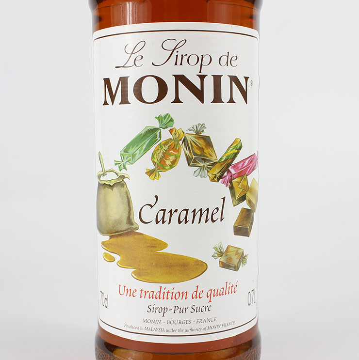 monin 莫林焦糖风味糖浆果露 caramel 调咖啡饮品 700ml