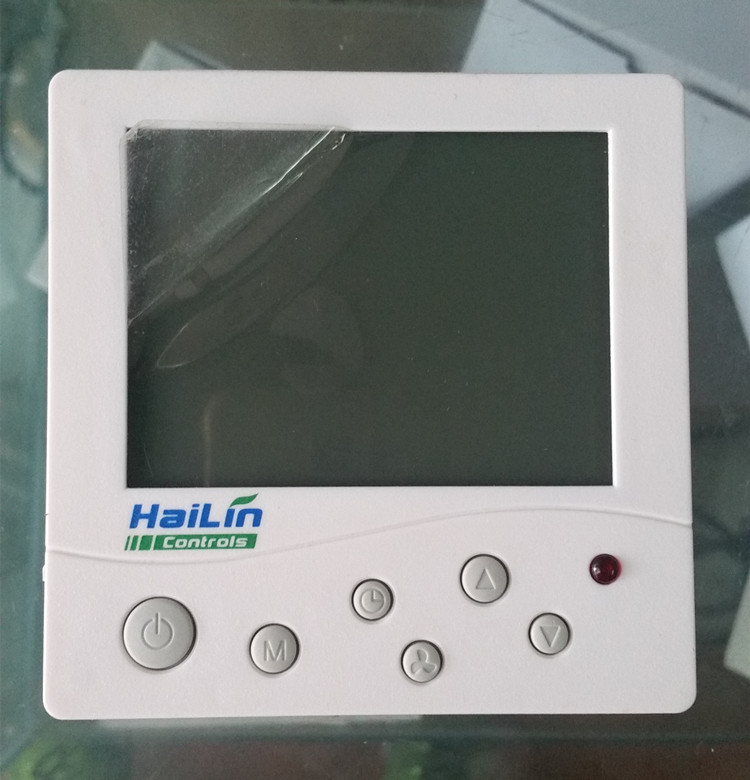 海林时间型网络温控器 开关 中央空调计费系统面板hl8202ams-12