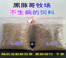 豚鼠荷镭贾硖祗檬罅甘乘橇虾琕C 5斤装 营养主粮除臭防球虫 包邮