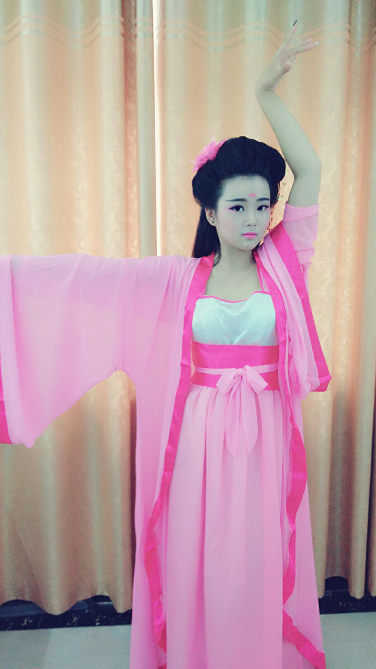 cos女性感古装女装仙女拖尾汉服古代服装贵妃公主飘逸