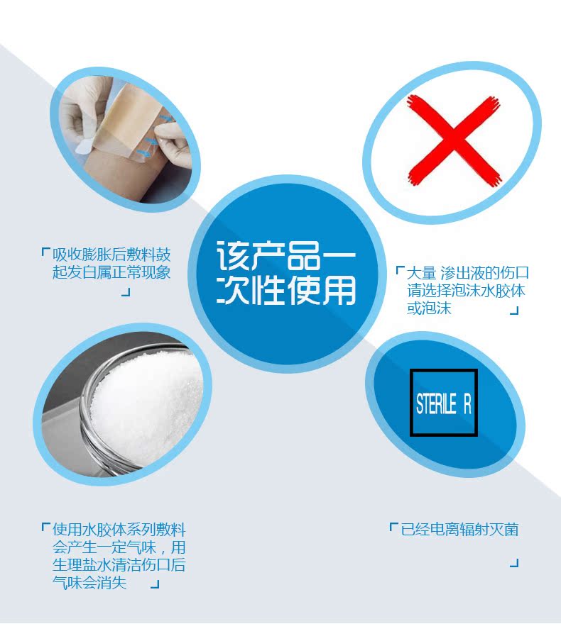 美国康维德多爱肤187955超薄水胶体敷料褥疮贴压疮贴减压贴促销价