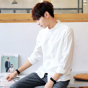 衣品天成青年白衬衫