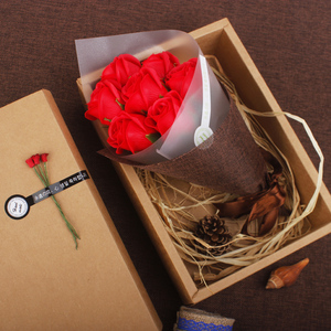 创意生日礼物女生香皂花送女友闺蜜朋友情特别