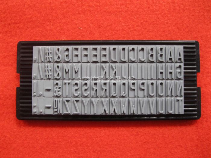 shiny新力s-623 624 625 626 627字母数字粒组合日期印章3mm到8mm