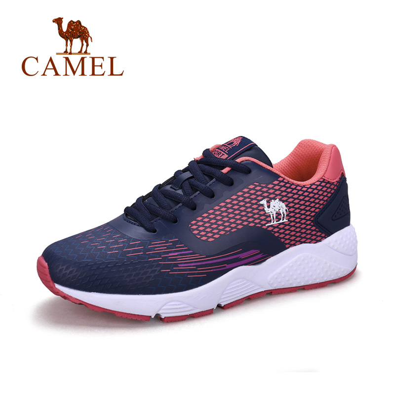 camel/骆驼女鞋运动鞋2017新品城市跑鞋防滑透气耐磨女运动跑步鞋