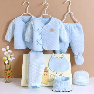 新生儿礼盒套装礼品婴儿衣服母婴用品0-3个月6秋冬季宝宝满月礼物