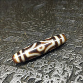 马蹄裂漂亮 六眼天珠 精工玛瑙老天珠 西藏直发