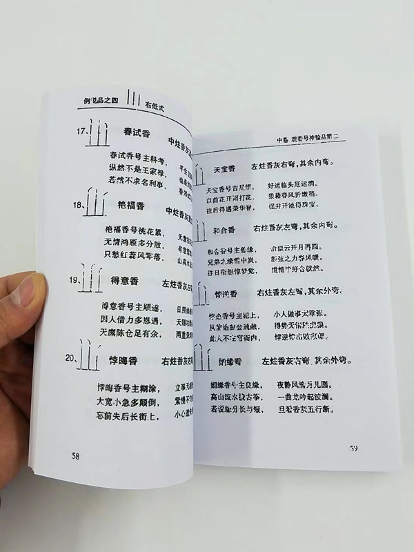 香谱/烧香看事查事以香看事风水道教佛教书籍道教用品佛教用品