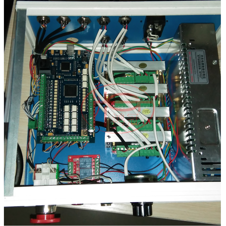 雕刻机 车铣 钻数控箱 维宏卡mach3 数控diy小型cnc机箱 电控箱