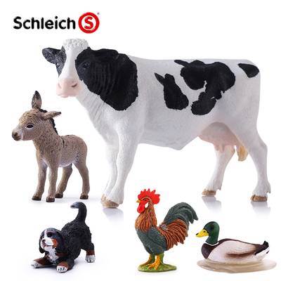上海Schleich思乐动物模型农场宠物仿真模型玩