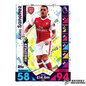 17MATCH ATTAX英超球星卡FS卡393桑切斯 TOPPS2016