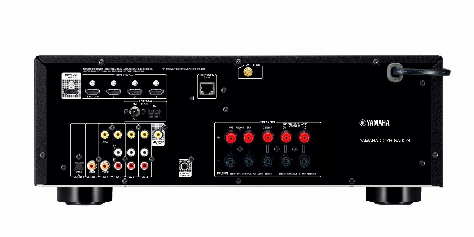 联保yamaha/雅马哈 rx-v479 v481数字影院蓝牙 wifi 5.1进口功放
