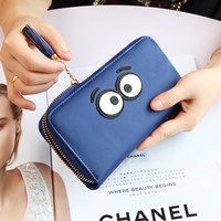 2016新款拉链包创意韩日韩版大容量钱包女式