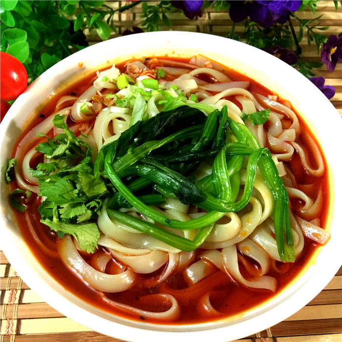 东北特产 独家秘制酱料麻辣牛筋面带料包 方便面速食面