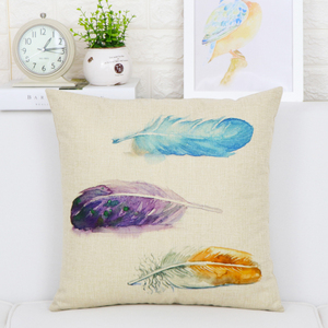 含芯棉麻靠枕靠垫