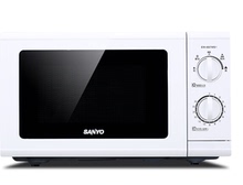 20L白色家用小型 微波炉EM SANYO 687MS1 微波炉 三洋
