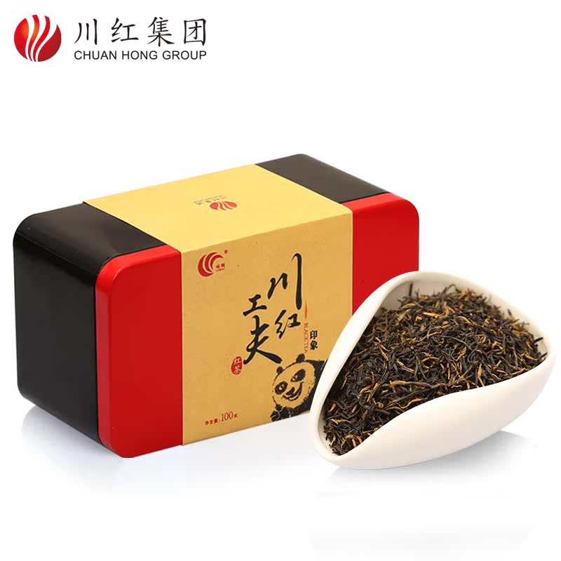 林湖茶叶 工夫红茶 川红工夫印象红茶 明前特级嫩芽春茶红茶