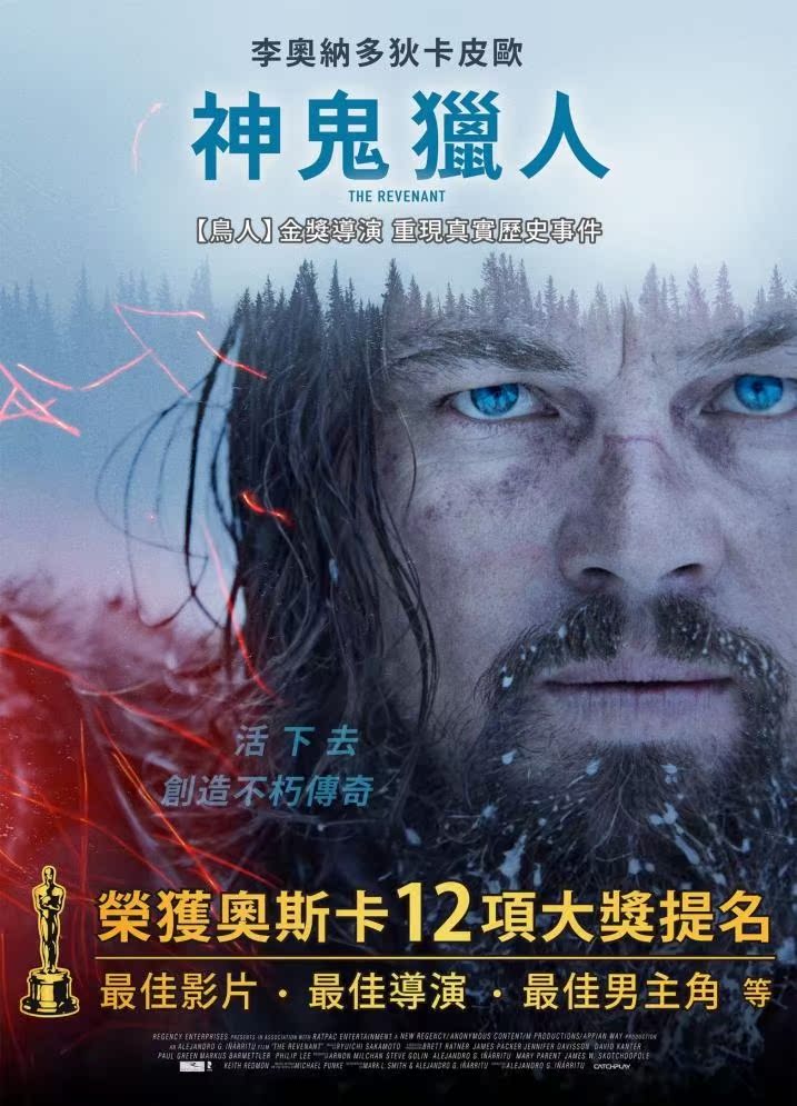 趣味收藏 电影道具/拷贝/周边收藏 老电影资料海报 荒野猎人the