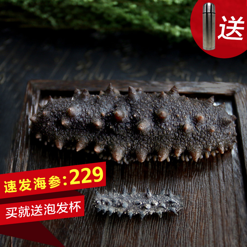 【天天特价】蓬莱深海野生底播速发免煮海参辽参刺参颠覆传统海参