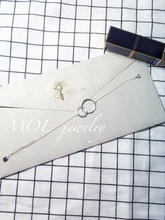 燕祉 & MOE jewelry DN004「环环相扣」纯银手链