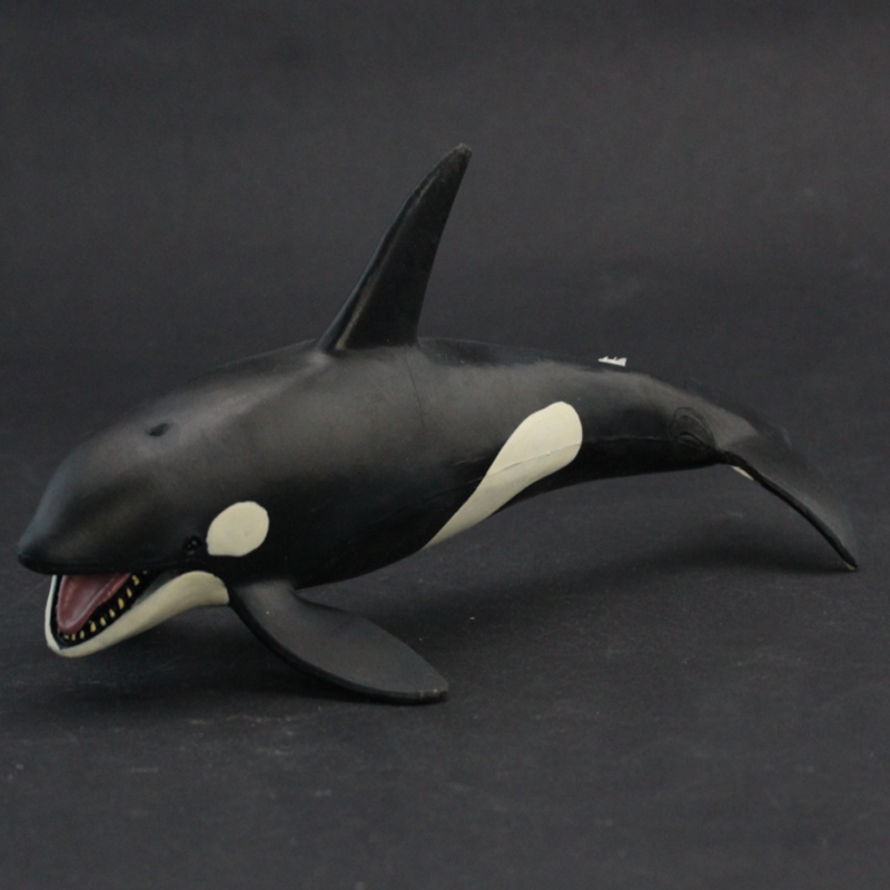 papo思乐式海洋动物玩具模型 大白鲨鱼海龟鲨抹香鲸虎鲨