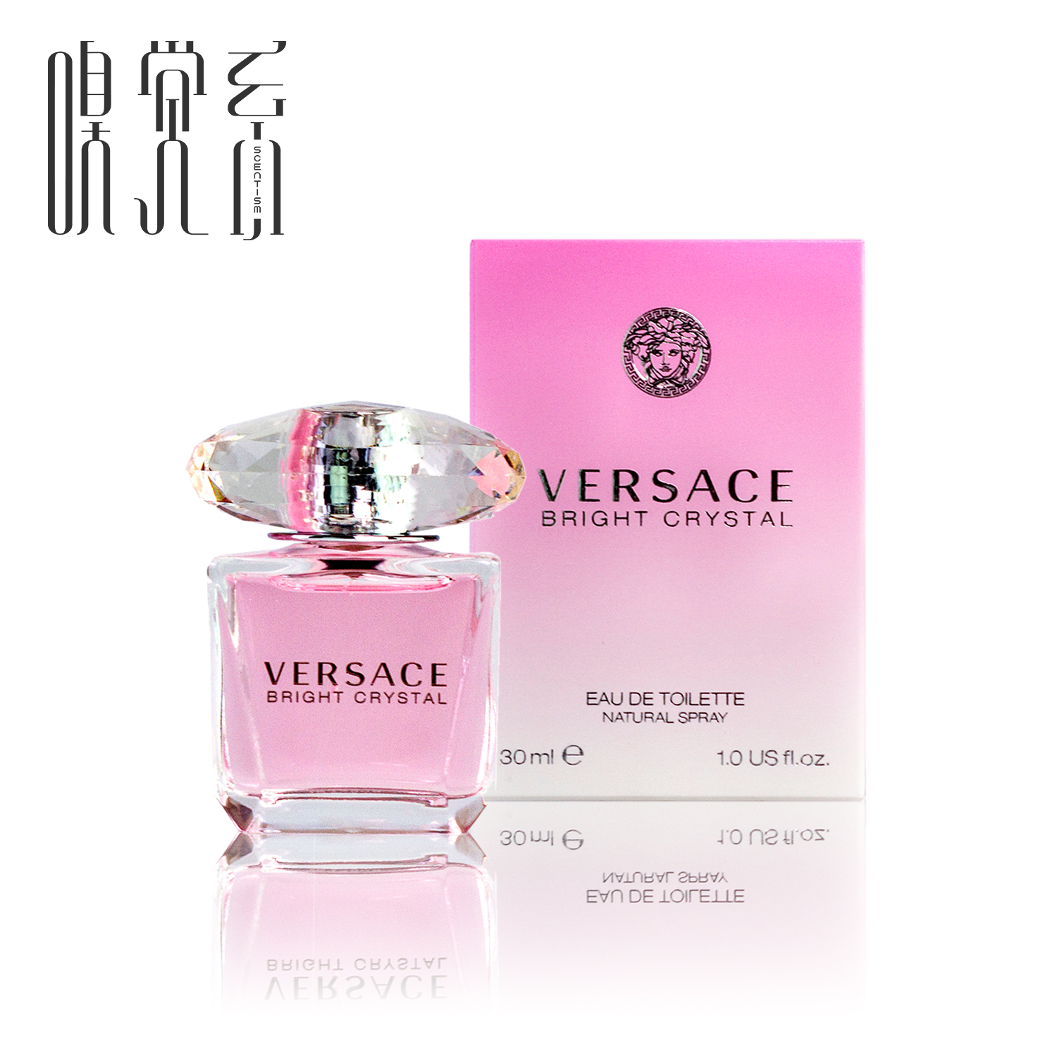 versace bright crystal 范思哲 香恋水晶钻 粉钻女香水50ml