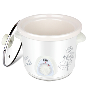 全自动煲汤锅白瓷电炖锅电炖盅迷你陶瓷煮粥锅