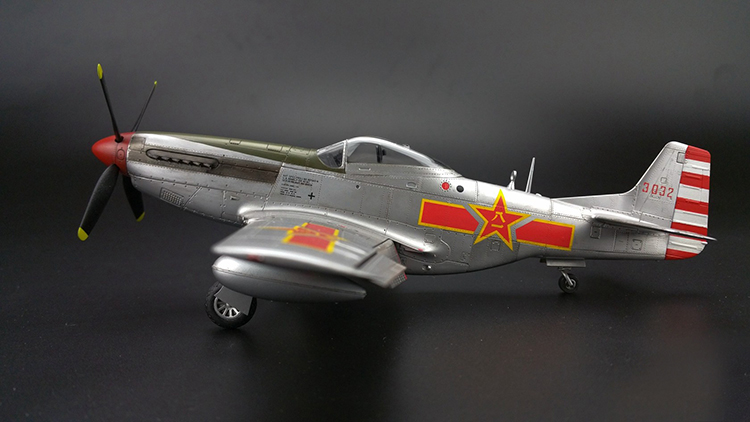 【恒辉模型】现货 meng ls-005 1/48 中国空军p-51d/k 野马战斗机