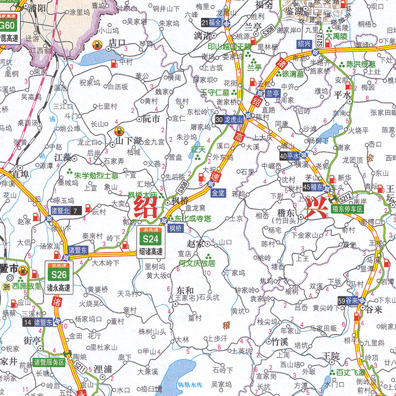 【赠沪苏浙皖大张图】2017全新版 上海江苏浙江安徽 高速公路及公路图片