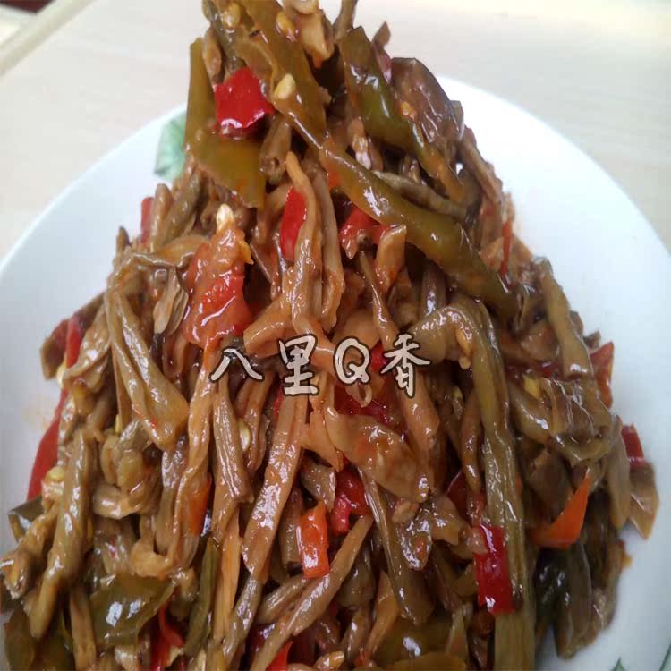 湖南衡阳农家特产衡山常德祁东扎菜榨菜坛子菜干豆角香辣下饭250