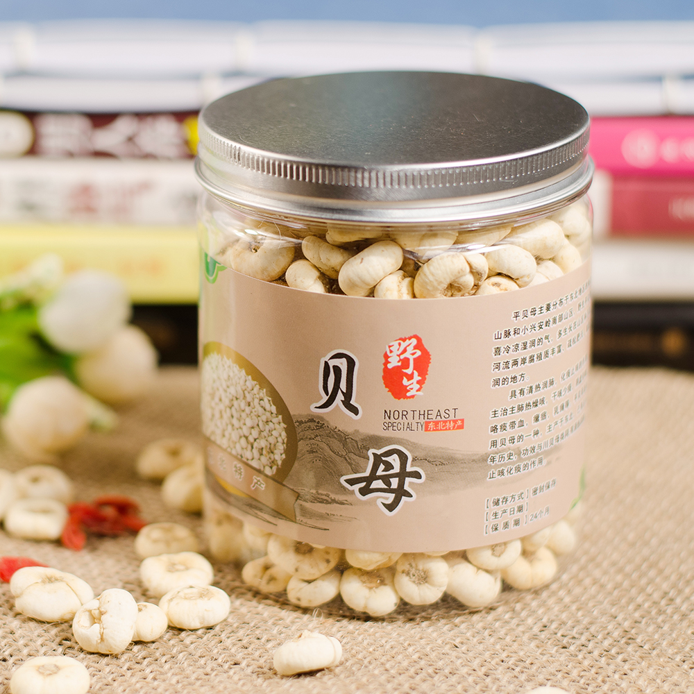 川贝母野生特级枇杷膏自制农家平贝母松贝川贝粉贝母粉150克包邮